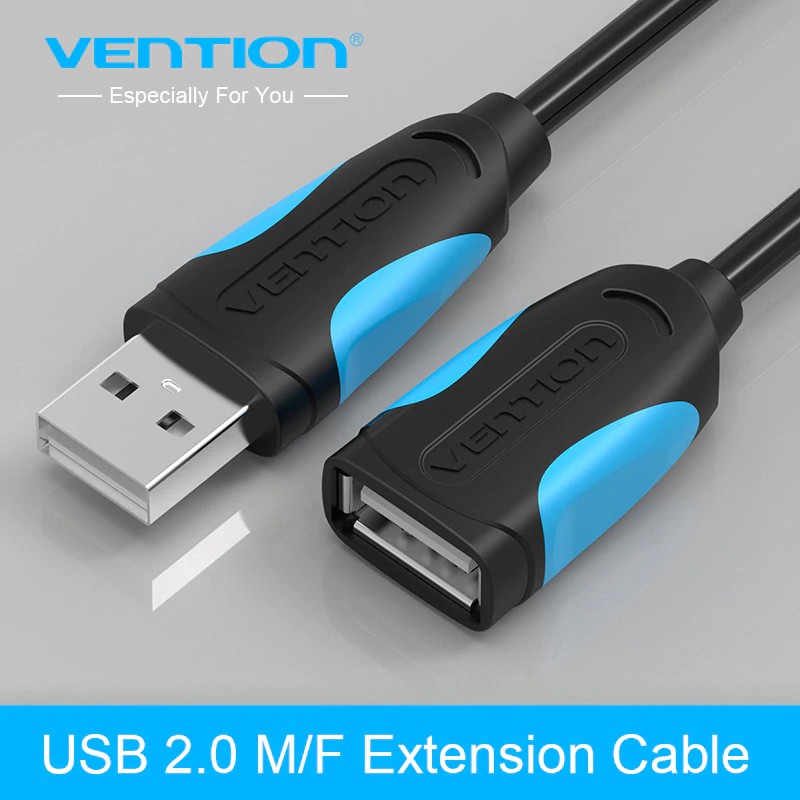 Cáp nối dài USB 2.0 Vention VAS-A05 Dài 5M - Cáp USB 2.0 Chính Hãng Vention- BEN