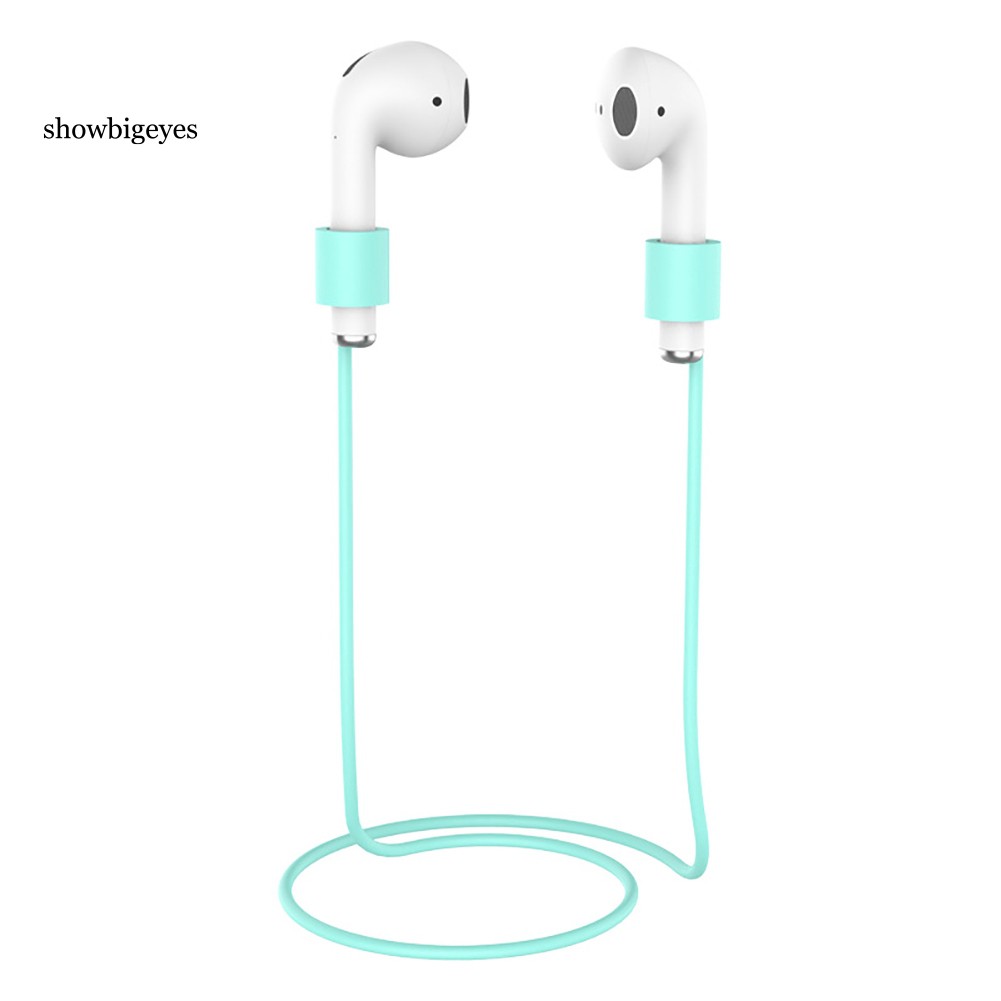 Dây Đeo Cổ Bằng Silicon Chống Rơi Cho Tai Nghe Bluetooth Airpods