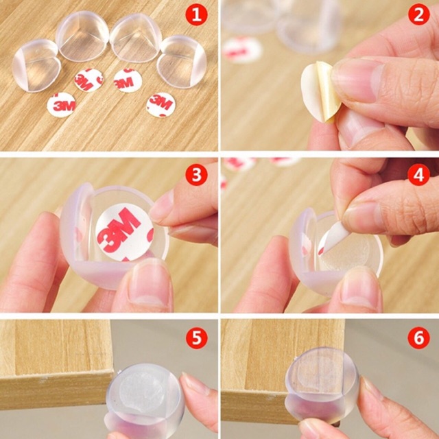 Bộ 4 miếng bịt góc bàn