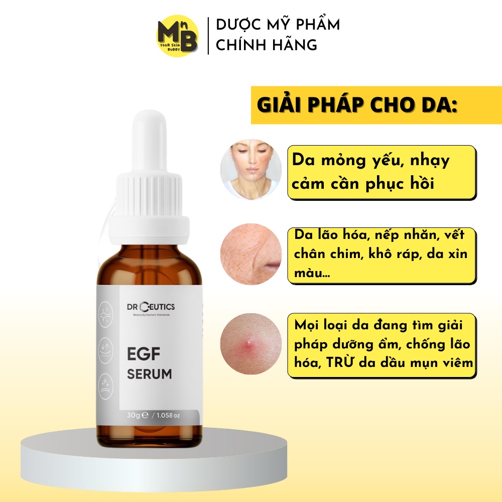 Serum Phục Hồi, Trẻ Hóa Da Drceutics EGF 30ml