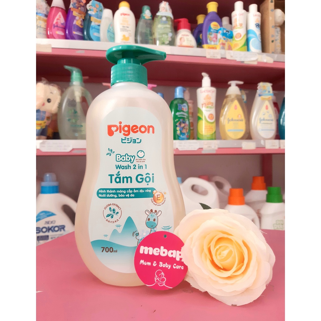TẮM GỘI PIGEON 700ml DÀNH CHO DA NHẠY CẢM