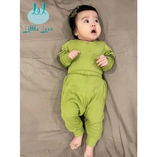 Bộ dài tay len tăm mềm cho bé ( 3M -> 4Y)