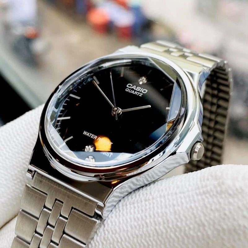 Đồng hồ nữ dây kim loại cao cấp giá rẻ Casio MQ-1000-1A2