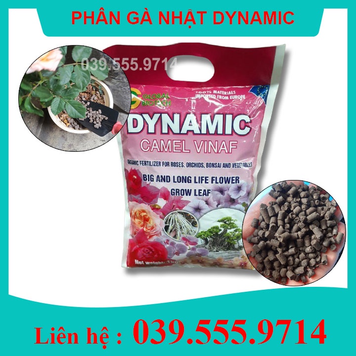 Phân Bón Hữu Cơ DYNAMIC Nhật Bản 1kg