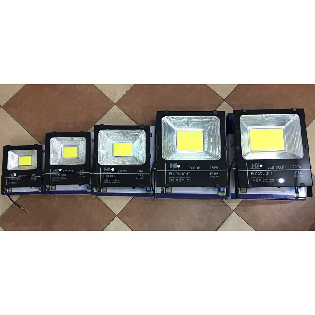 Đèn pha led 50w,100w,150w,200w chip led Cob siêu sáng