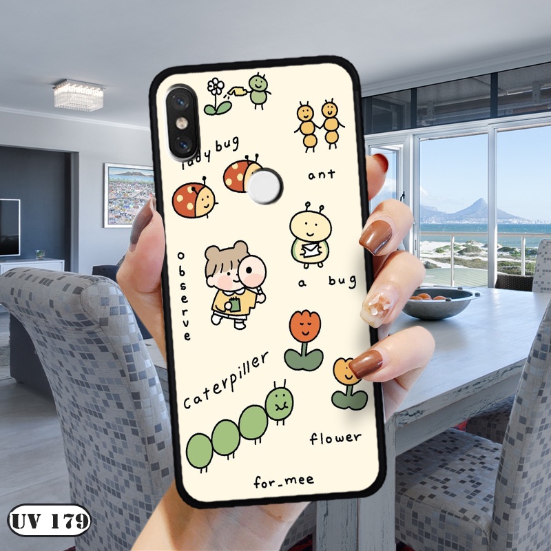 Ốp nhám viền dẻo cho điện thoại Xiaomi MI 8 SE