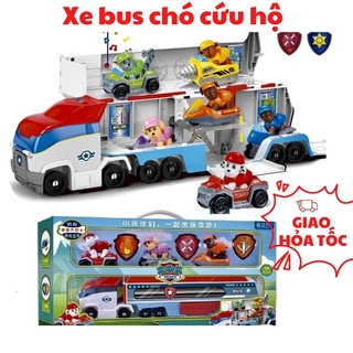 Đồ chơi xe bus chó cứu hộ - paw patrol