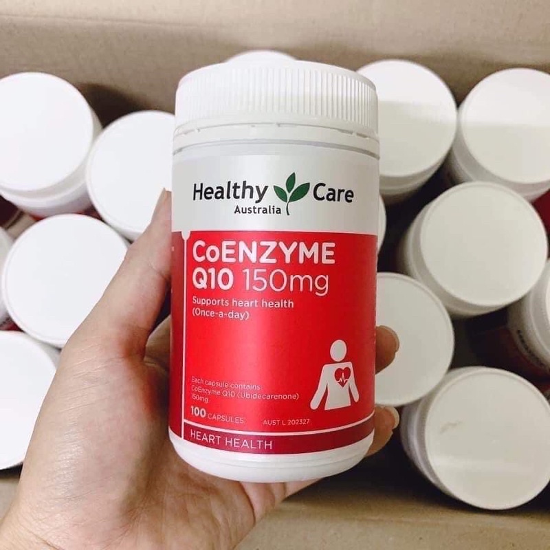 Viên uống bổ tim Úc Healthy Care CoEnzyme Q10 150mg 100 viên