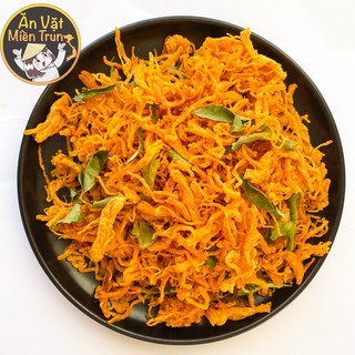 Khô gà lá chanh/bơ tỏi loại 1 ngon 100-150gr ,khô gà xé nhà làm - anvatmientrung