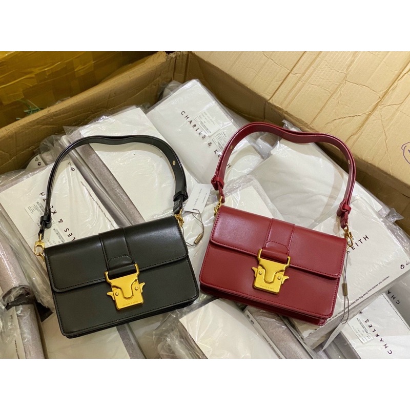 Túi C.N.K sừng trâu sz23cm