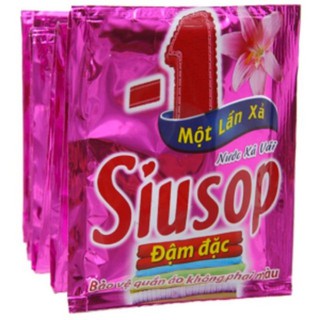 Combo 5 dây Nước xã vãi Siusop màu hồng- dây 10 gói