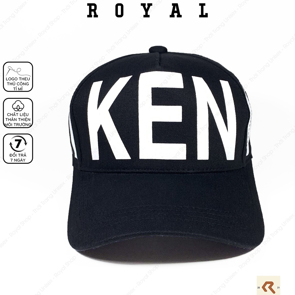 Mũ lưỡi trai nón kết nam nữ mikenco vải kaki cotton Hàn - Royal Caps