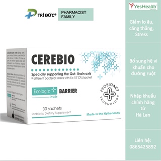 Men cerebio - Cải thiện đường ruột và trạng thái căng thẳng stress