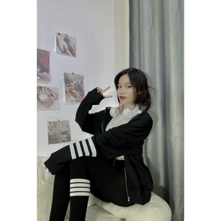 Quần legging thom + áo khoac thom