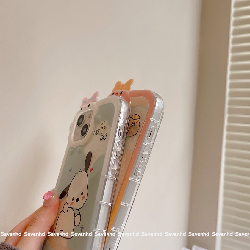 Ốp Điện Thoại Mềm Trong Suốt In Hình Quái Vật Nhỏ Hoạt Hình Cho iPhone 14 13 12 11 Pro Max Xs Max Xr X 7 8 6 6s Plus