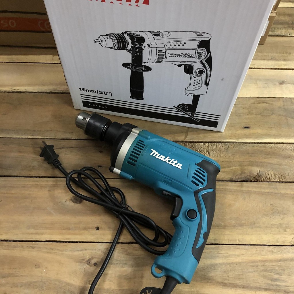 Máy khoan bê tông tốc độ cao 13 ly Makita HP1630 - Máy khoan đục bê tông búa- Máy Bắt Vít