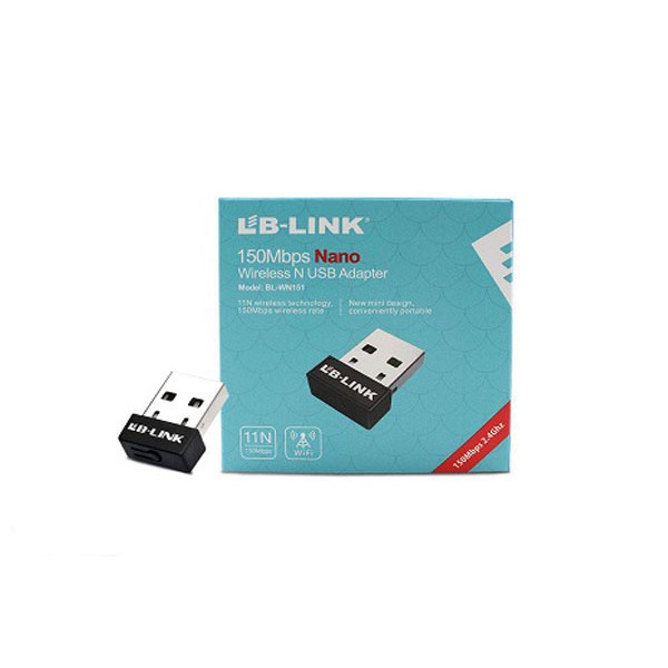 Usb Wifi 150m Lan 802.11n / G / B/LB LINK - USB Wifi Nano tốc độ 150Mbps