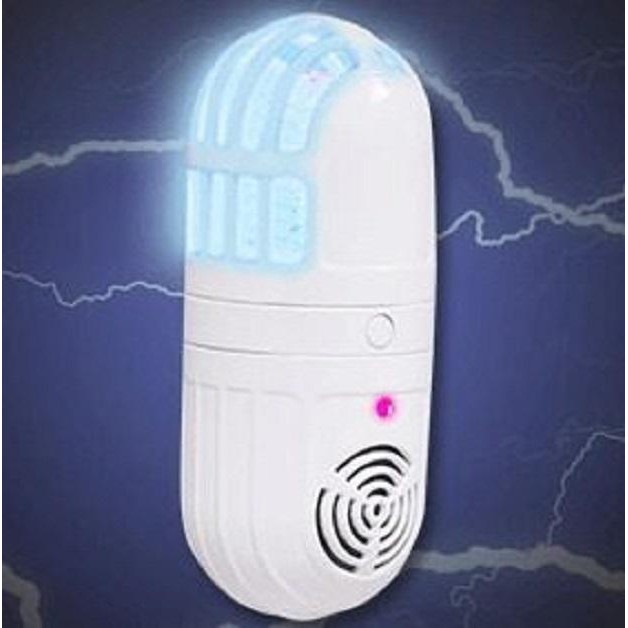 Đèn bắt muỗi và đuổi côn trùng bằng sóng siêu âm Sonic Zapper
