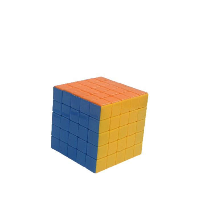 Khối Rubik 5x5x5 390-6 hộp trắng 🍀 freeship 🍀 Xoay trơn,hàng chất lượng cao , phù hợp với mọi lứa tuổi