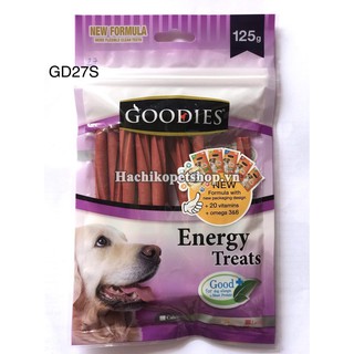 XƯƠNG NHAI SẠCH RĂNG GOODIES ENERGY TREATS GÓI 125GR