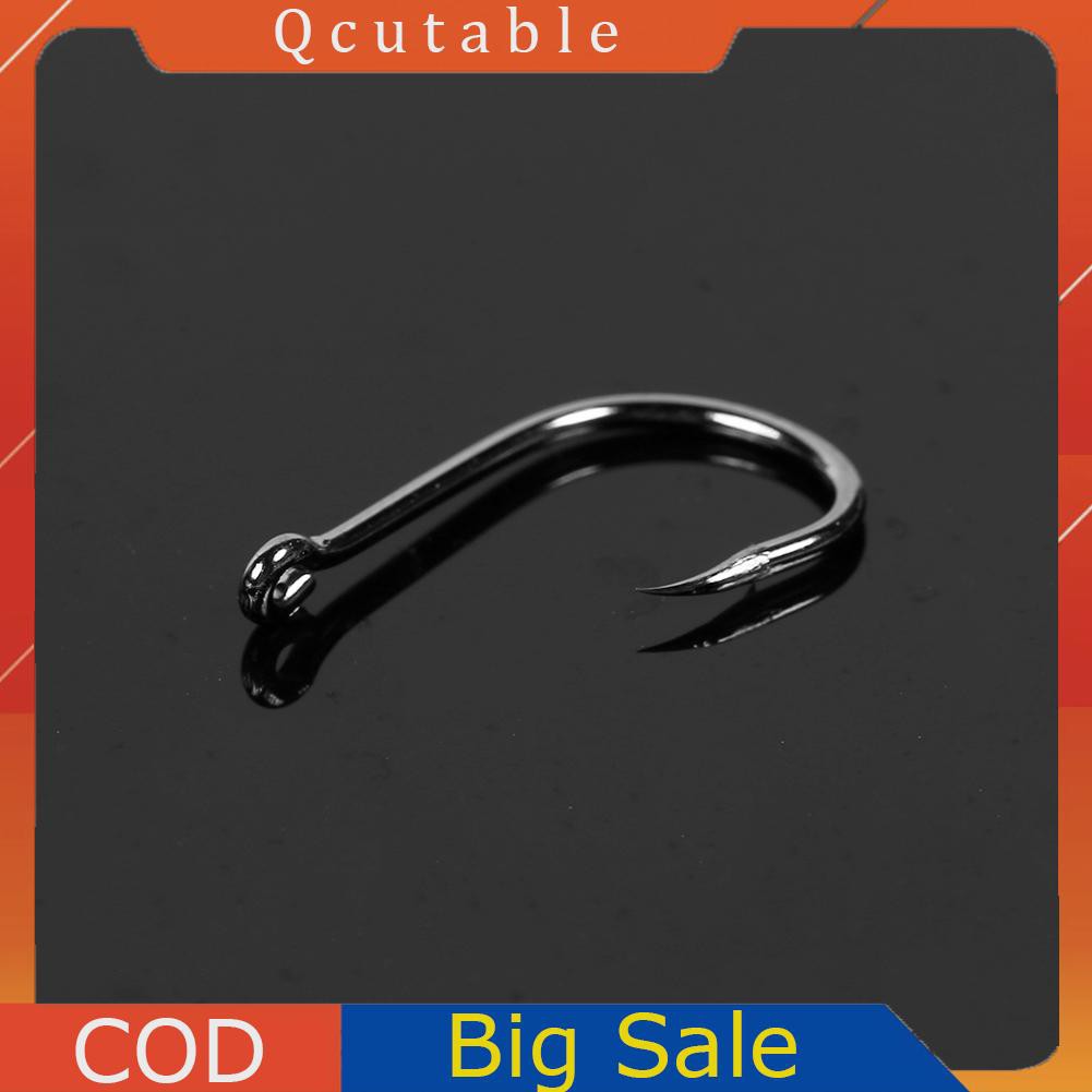 Hộp 100 Lưỡi Câu Cá Bằng Thép Carbon Cao Cấp