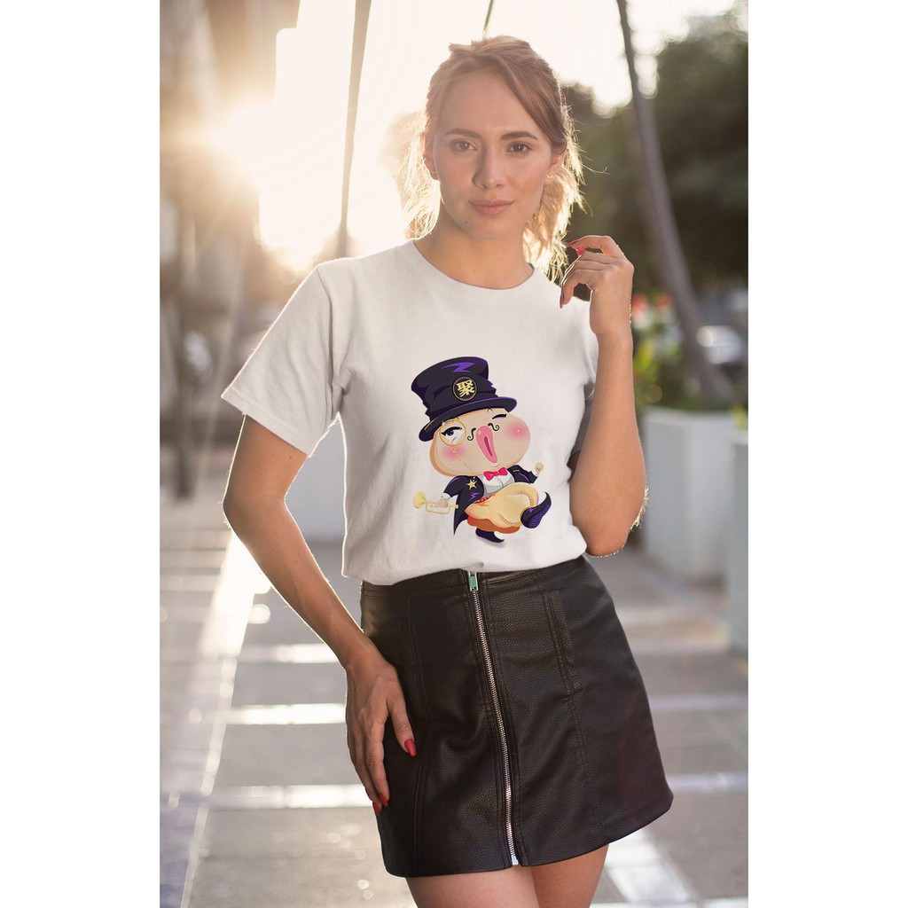 Áo thun Nữ in hình con heo tinh nghịch -Cotton Thun - Phong Cách - Dẽ Thương - Cá Tính