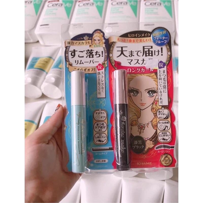 Set Mascara và Tẩy Trang Mascara Kiss Me | BigBuy360 - bigbuy360.vn