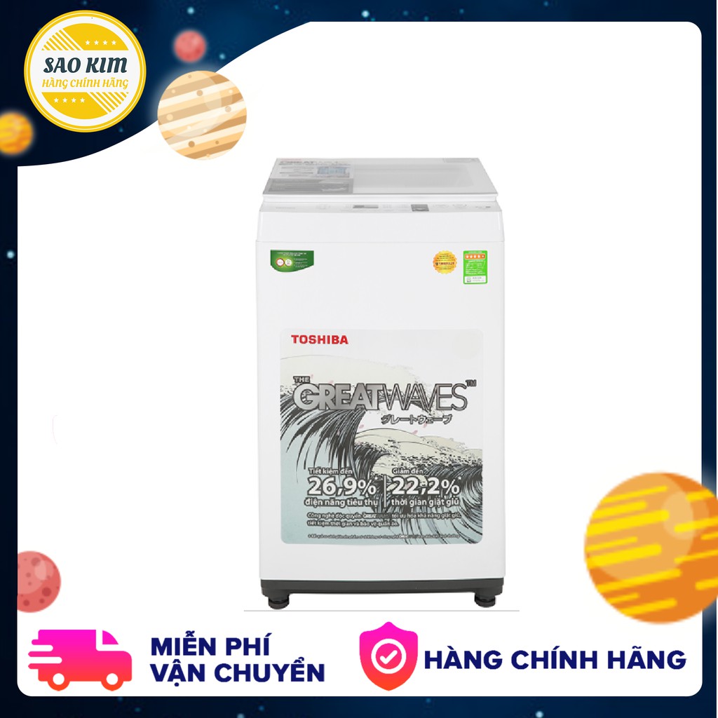 Máy giặt Toshiba 7 kg AW-K800AV(WW) - Sản xuất tại Thái Lan - Bảo hành 2 năm