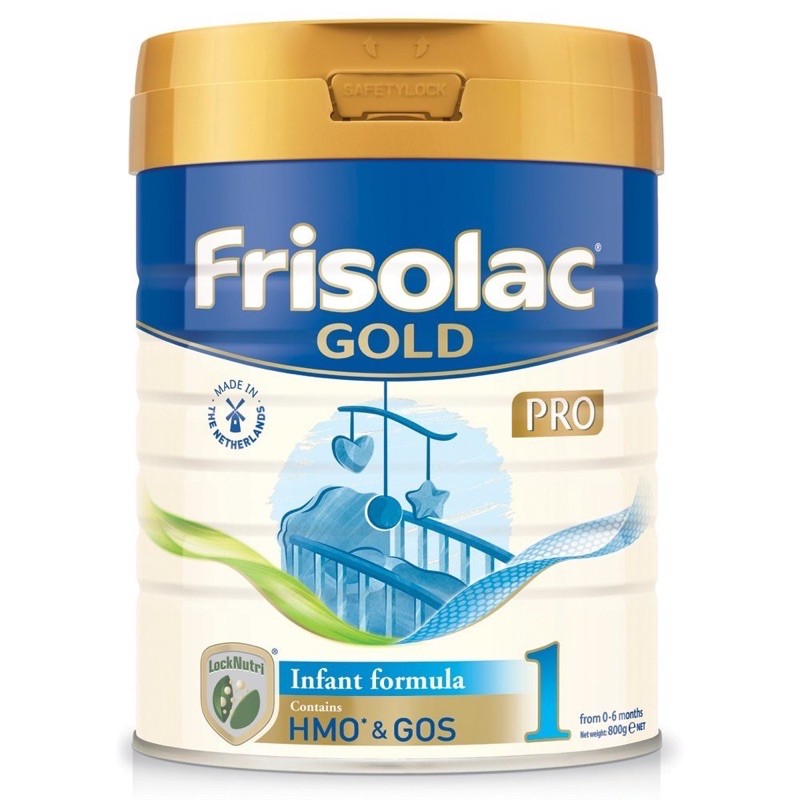 [ NHẬP KHẨU HÀ LAN] Frisolac Gold Pro Số 1/2/3/4 800Gram Có Quà - Xuất hoá đơn VAT