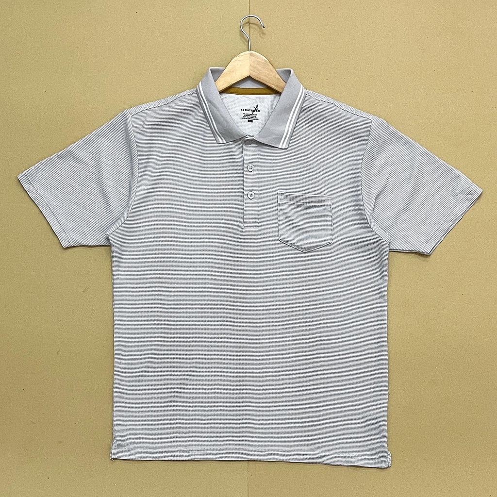 Áo Polo Nam Cổ Bẽ Alboss 2Hand , Áo Thun Polo Ngắn Tay Unisex