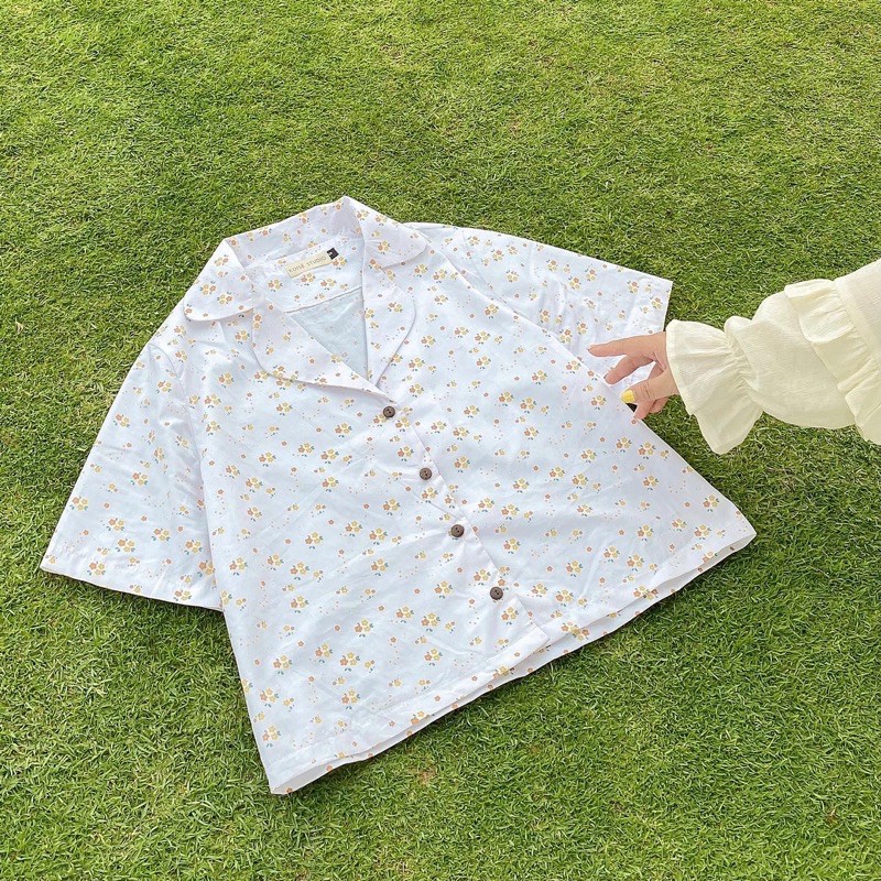 Áo sơ mi hoa nhí | BigBuy360 - bigbuy360.vn