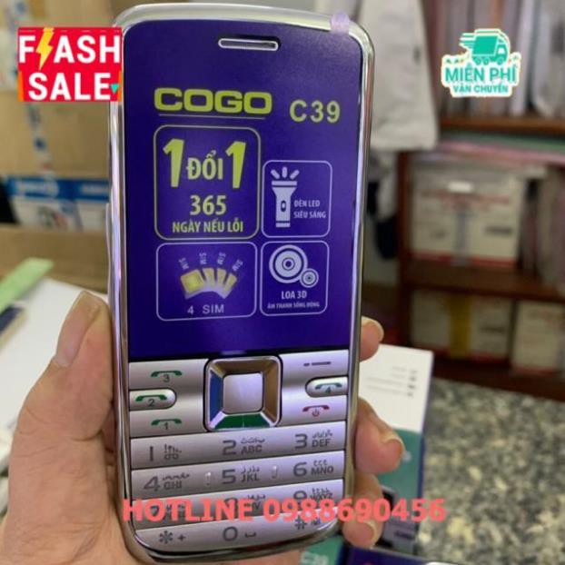 ĐiệnThoại COGO C39 4SIM LOA KHủng