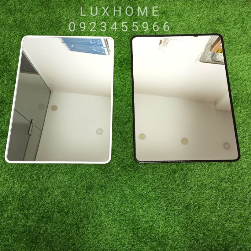 Gương Treo Tường LUXHOME 50*70cm Viền Nhỏ Bo góc Sang trọng Chống vỡ LVK