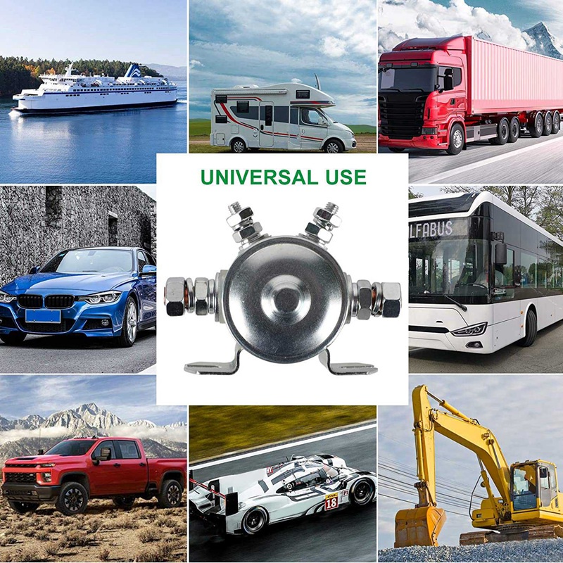 Rơ Le Khởi Động Điện Từ 12V DC Max 300A Cho Xe Golf