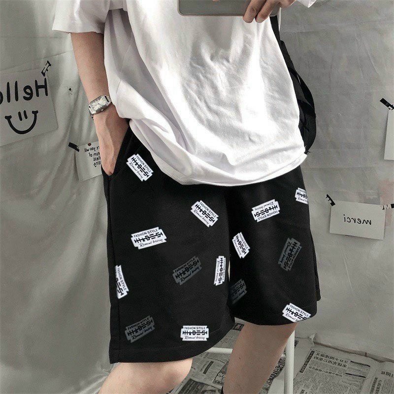 Quần Short thun Hades Lưỡi Lam unisex nam nữ co dãn 4 chiều Thời trang Unisex HCM QU01