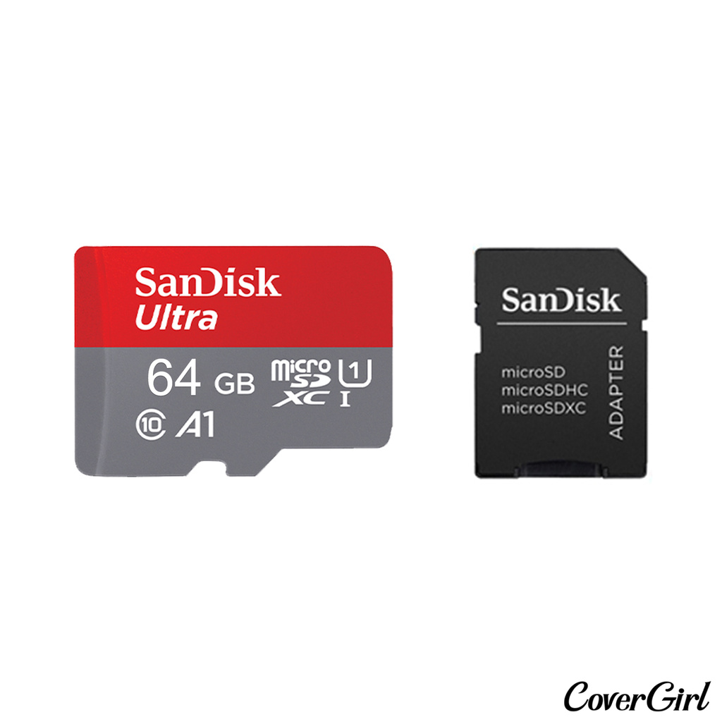 SANDISK Thẻ Nhớ 64gb / 128gb / 256gb / 512gb Tf / Sd Siêu Mỏng Chống Thấm Nước