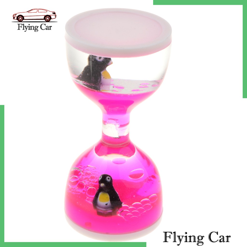 [Lzdjfmy2] Đồng Hồ Cát Chuyển Động Dạng Chất Lỏng Màu Xanh Dương