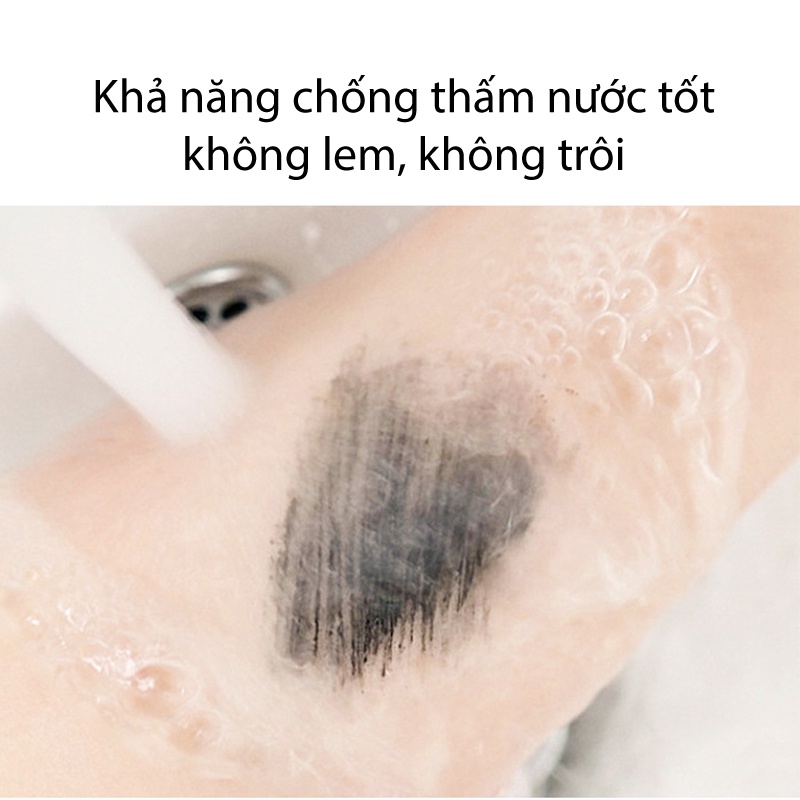 Mascara Siêu Mảnh Tơi Mi Lameila Skinny Microcara Vỏ Hồng 2 màu đen nâu Neity LMCR2