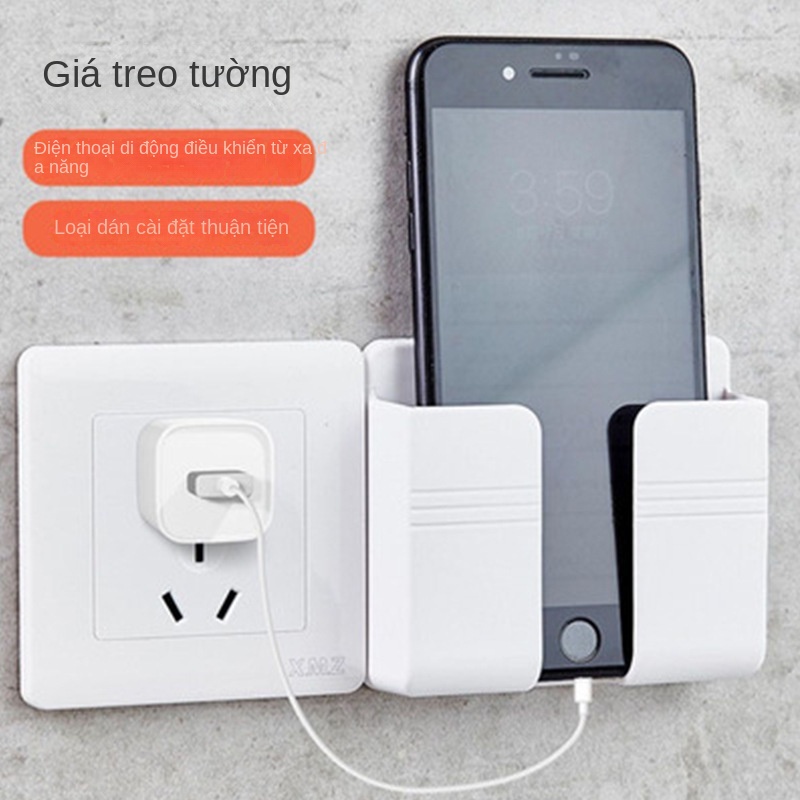 Giá Đỡ Điện Thoại Gắn Tường Tm09 Tiện Dụng Cho Phòng Ngủ / Nhà Bếp