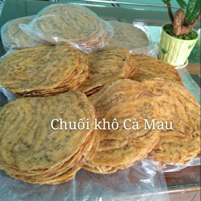 0.5 KG CHUỐI KHÔ CÀ MAU