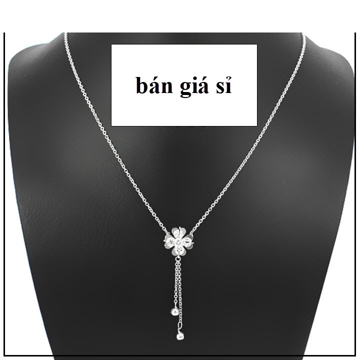 Dây chuyền nữ bằng inox không gỉ sét kèm hộp nhiều mẫu dễ thương