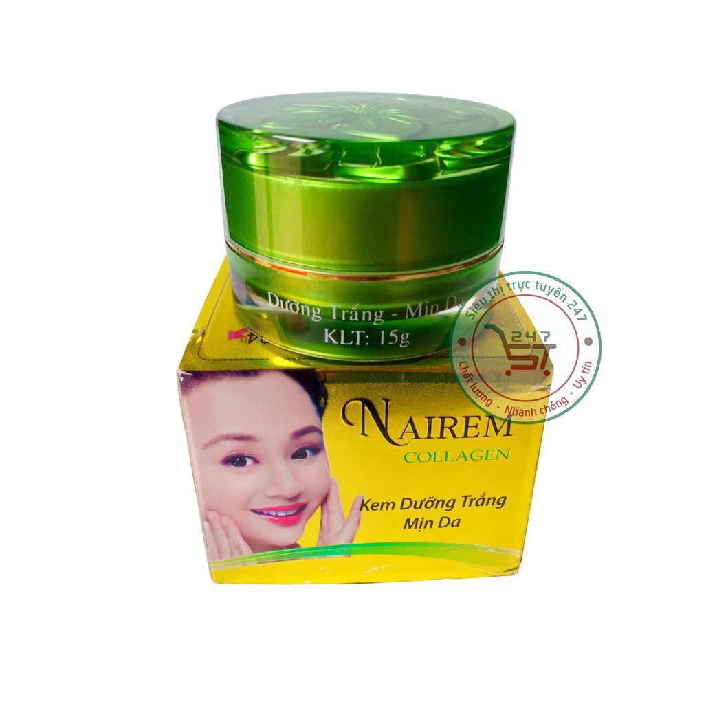 Kem dưỡng trắng Mịn da Nairem 15g (Vàng) giá rẻ