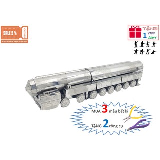 Mô hình lắp ghép kim loại 3d tên lửa đạn đạo df-41