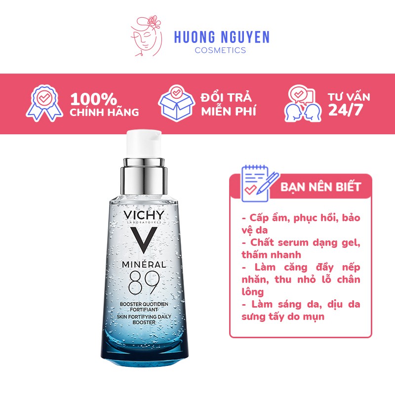 Dưỡng Chất Khoáng Cô Đặc Vichy Mineral 89 Booster