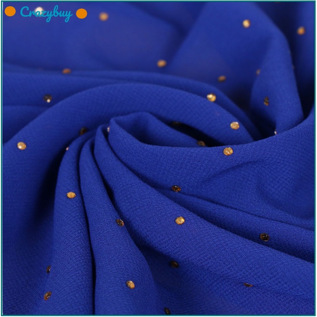 Cr Khăn Choàng Vải Chiffon Cho Phụ Nữ Hồi Giáo