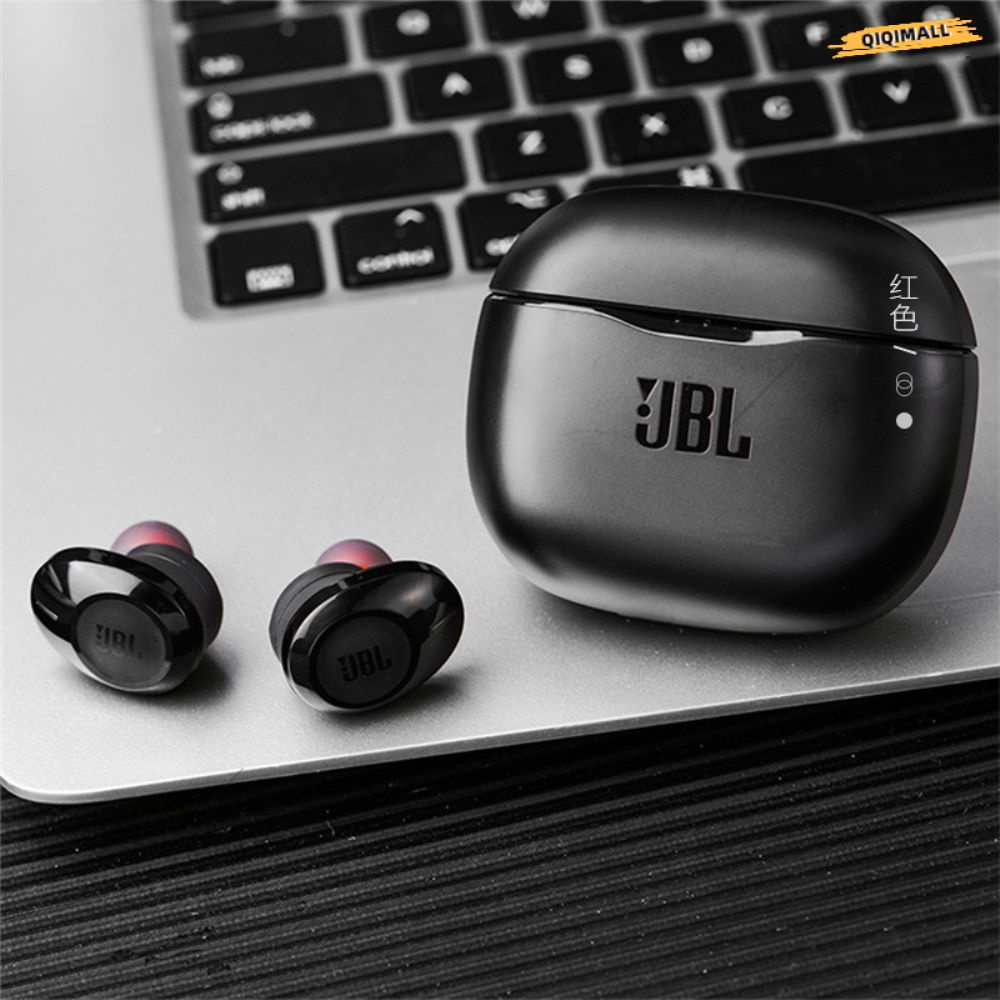 JBL T120 TWS True Wireless Bluetooth-Headphone Compatible In-ear Music Headset-Ear Subwoofer Binaural Stereo Calls Sports Headset_ QIQI