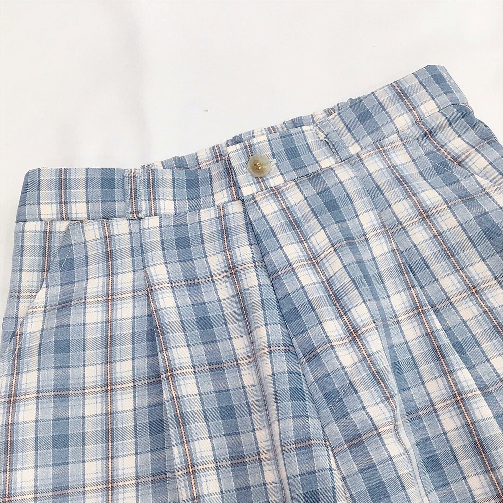 Quần Kẻ Caro Dáng Rộng CELE Lưng Tây Phối Chun Ulzzang Unisex (3 Màu) | BigBuy360 - bigbuy360.vn