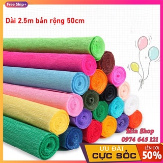 Giấy nhăn cuộn Giấy gấp làm hoa