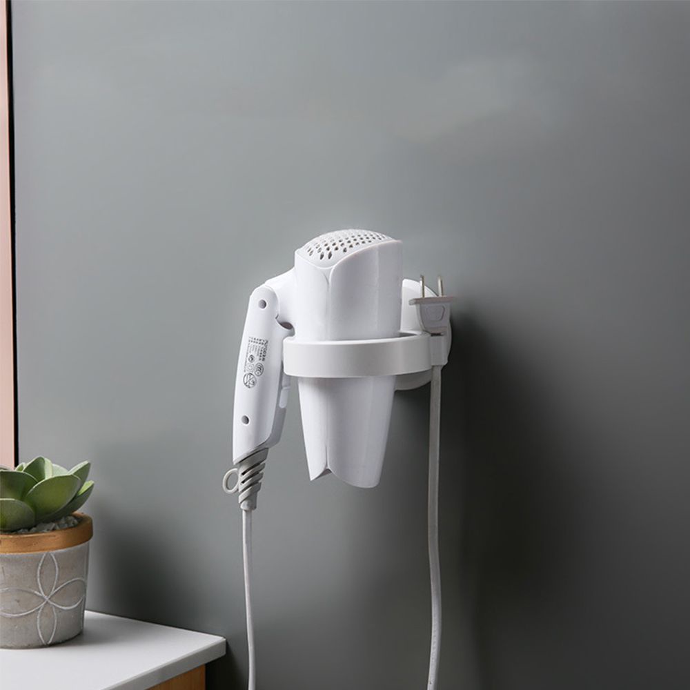 Giá Đỡ Máy Sấy Tóc Gắn Tường Không Cần Khoan Đa Màu Sắc Tiện Dụng