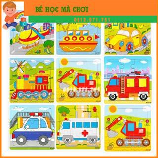 Ghép Hình 9 Mảnh - Puzzle Chủ Đề Phương Tiện Giao Thông